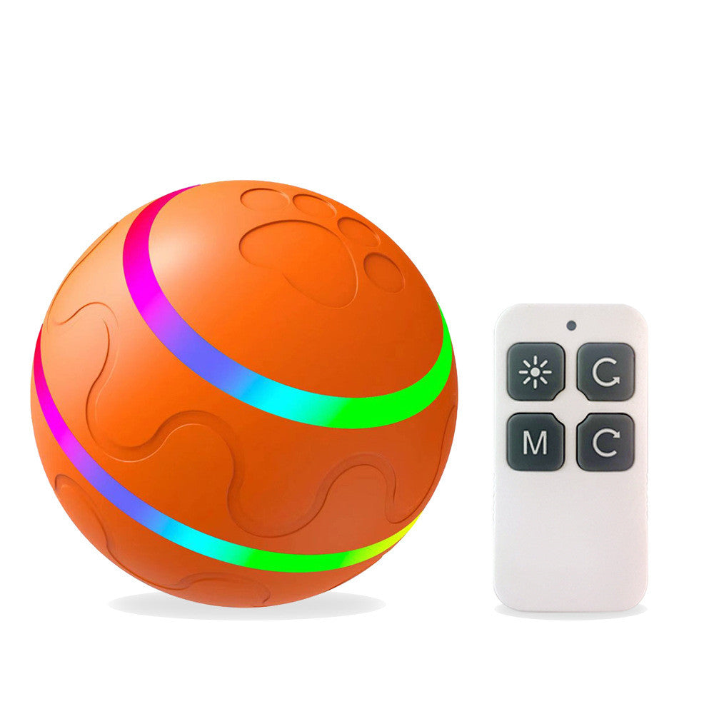 Pet New dogs and cats Wicked Ball Toy Intelligent Ball USB Cat Toys Self Rotating Ball Automatic Rotation Ball