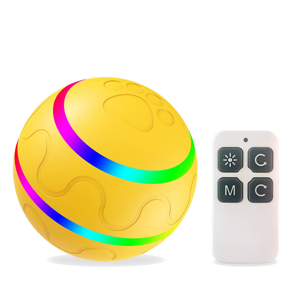 Pet New dogs and cats Wicked Ball Toy Intelligent Ball USB Cat Toys Self Rotating Ball Automatic Rotation Ball