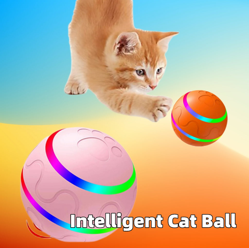 Pet New dogs and cats Wicked Ball Toy Intelligent Ball USB Cat Toys Self Rotating Ball Automatic Rotation Ball